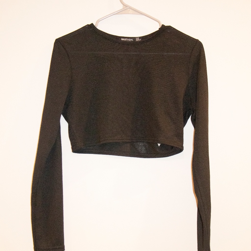 Nasty Gal | Long Sleeved Crop Top